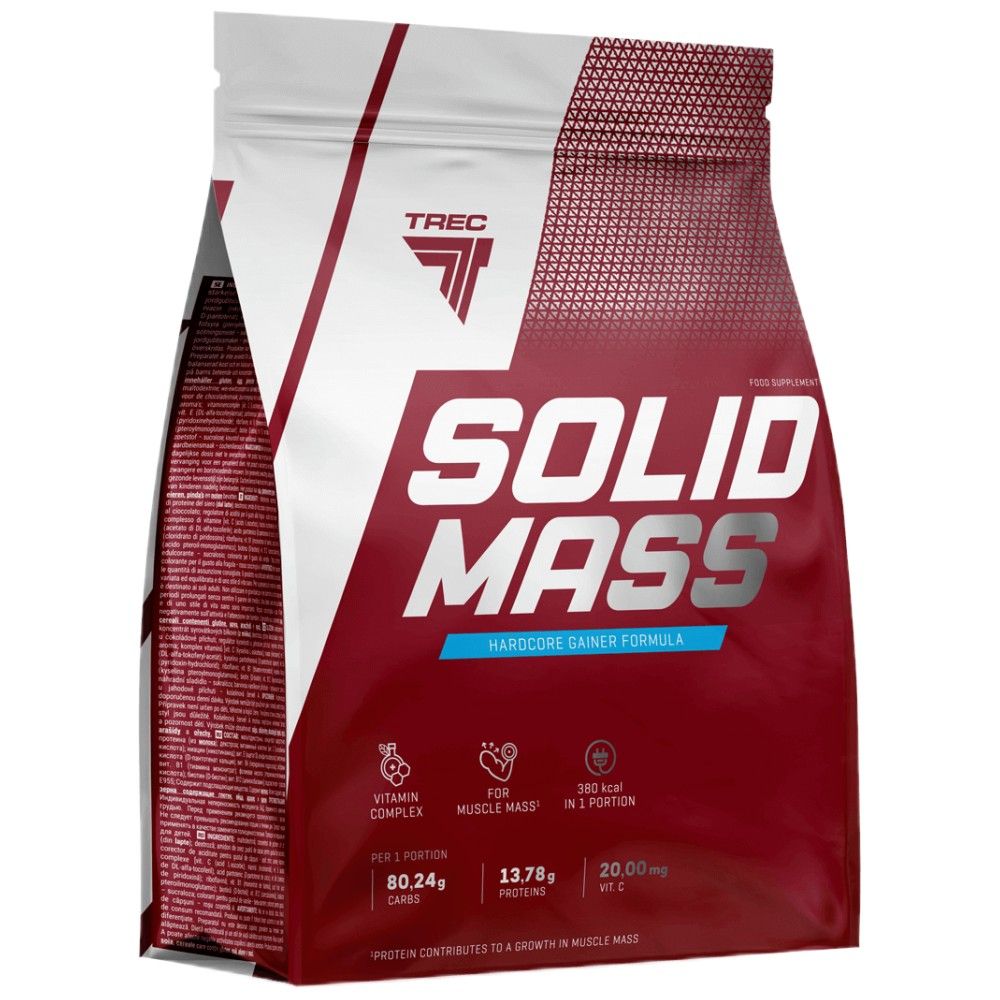 Solid Mass | Hardcore Gainer Formula - 5800 grams