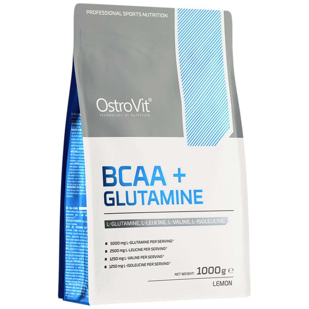 BCAA + Glutamino milteliai - 200 gramų