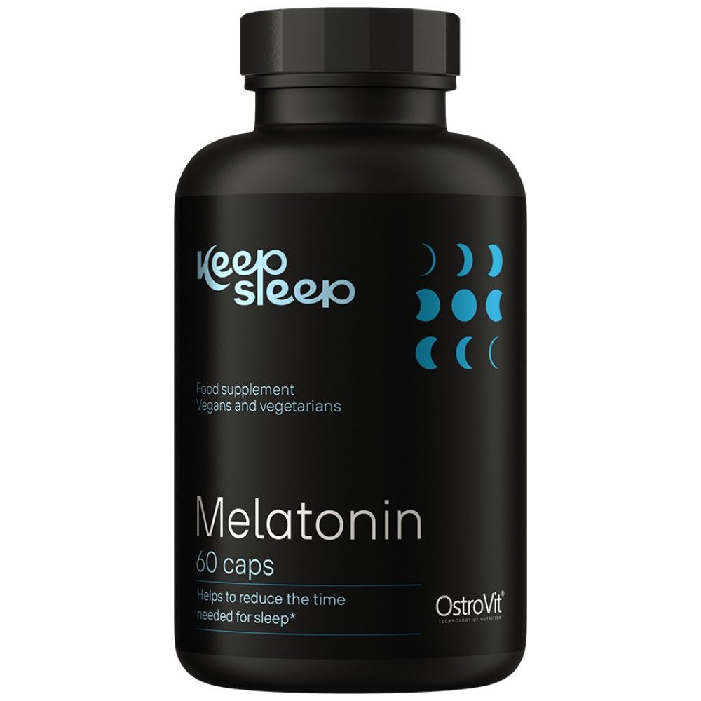 Melatonino 1 mg - 60 kapsulės