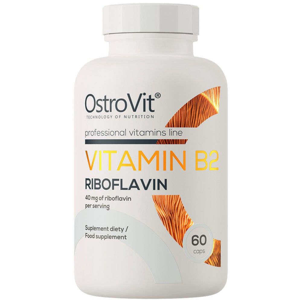 Vitamin B2 Riboflavin 40 mg - 60 Kapselen