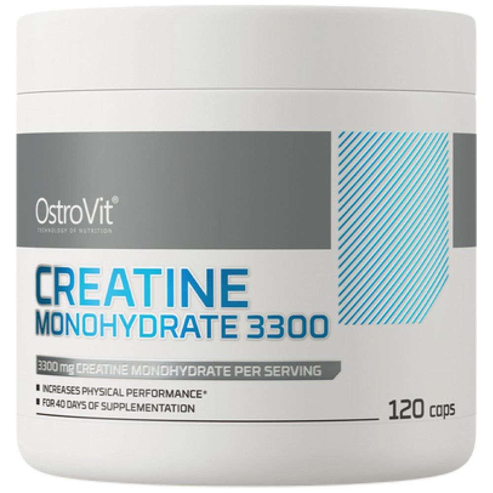 Creatine monomydrate 3300 - 120 Kapselen