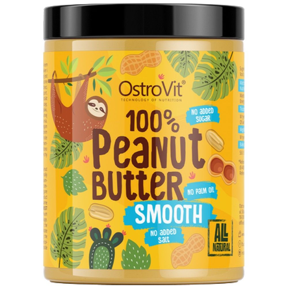 100% Peanut Butter Smooth - 1000 grams