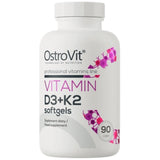 Vitamin D3 2000 + K2 100 mcg 90 Гел капсули - Feel You