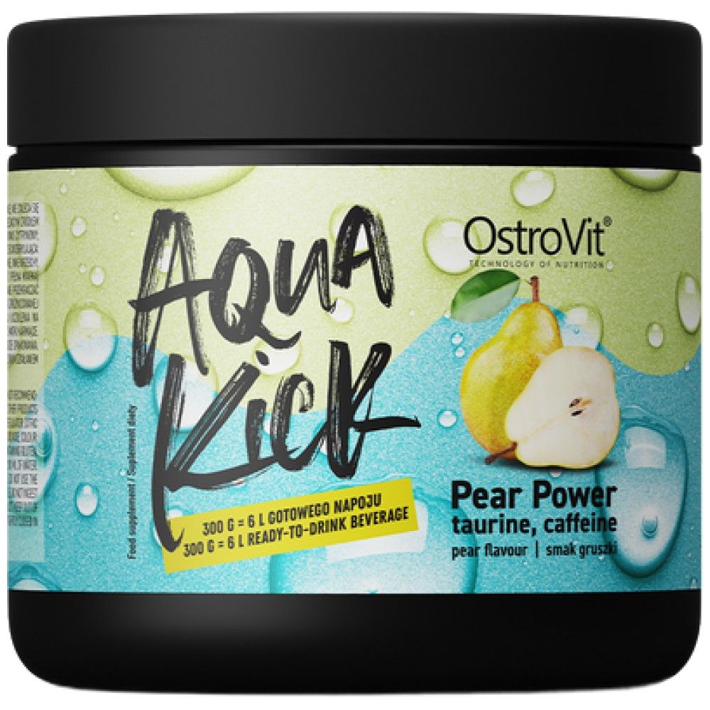 „Aqua Kick“ / „Pažangi hidratacija“ su „Caffeine & Taurine“ - 300 gramų