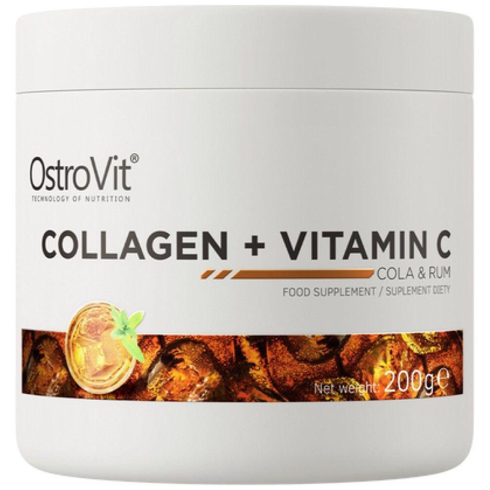 Colagen + vitamina C / pulbere - 200 grame