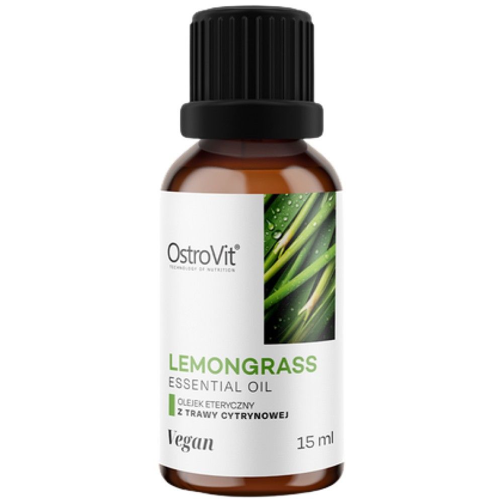 Essential Lemongrass Oil - 15 ml