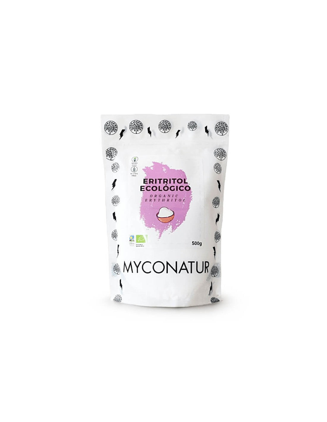 Eritritol Bio - Био Еритритол, 500 g Myconatur - Feel You