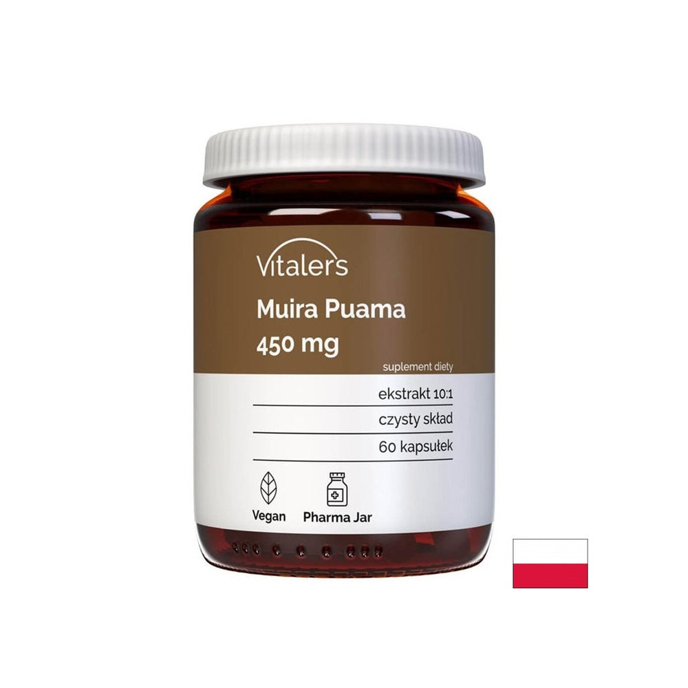 Přírodní afrodiziakum - Muira Puama, 450 mg x 60 tobolek