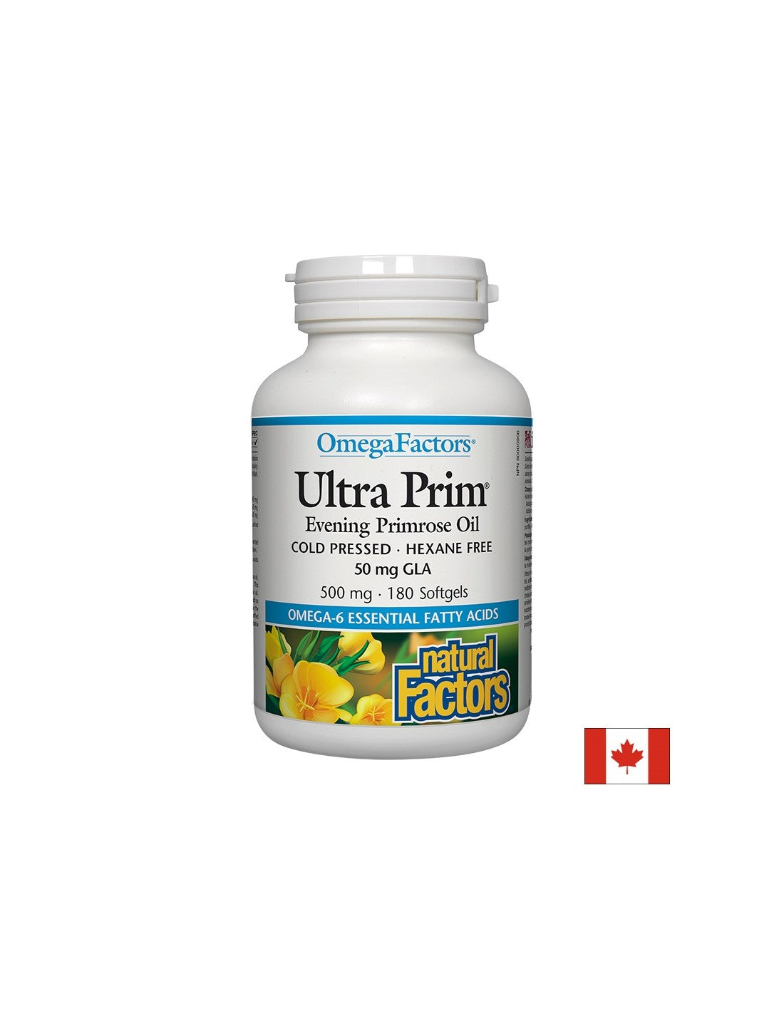 Ultra prim večernje primrose ulje 500 mg - 180 gel kapsule