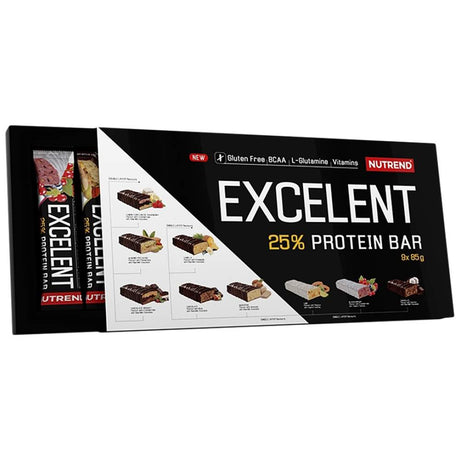 Excelent Protein Bar Set 85g 9 x 85 грама - Feel You