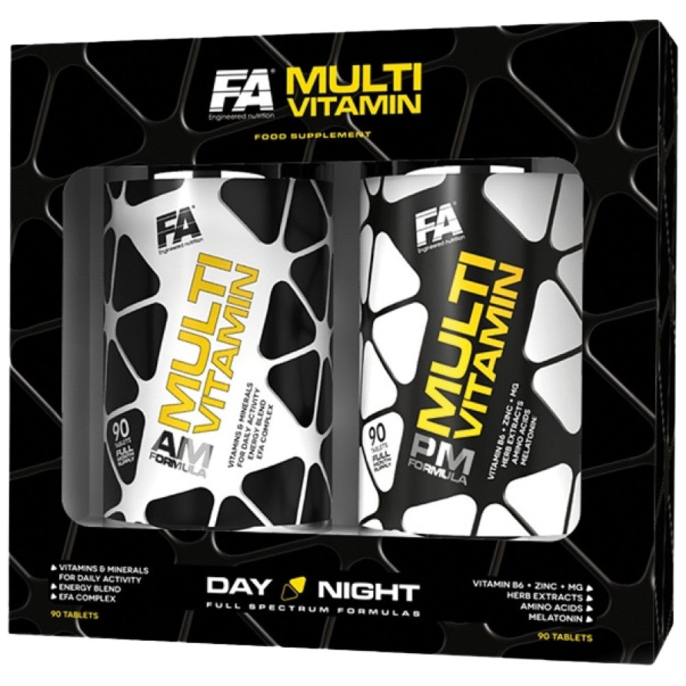 Multivitamin AM & PM Formula - 2 x 90 Таблетки - Feel You