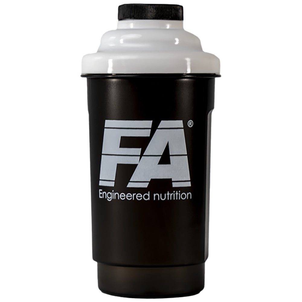 Fitshaker czarny / biały 600 ml