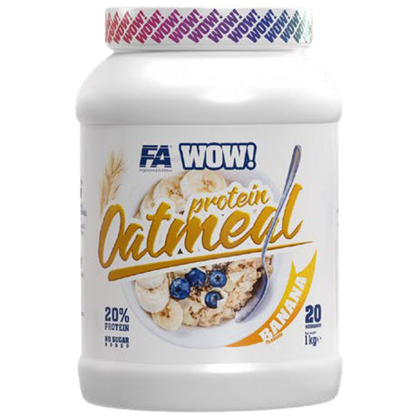 WOW ! Protein Oatmeal | 20% Protein - No Sugar Added - 1000 грама - Feel You