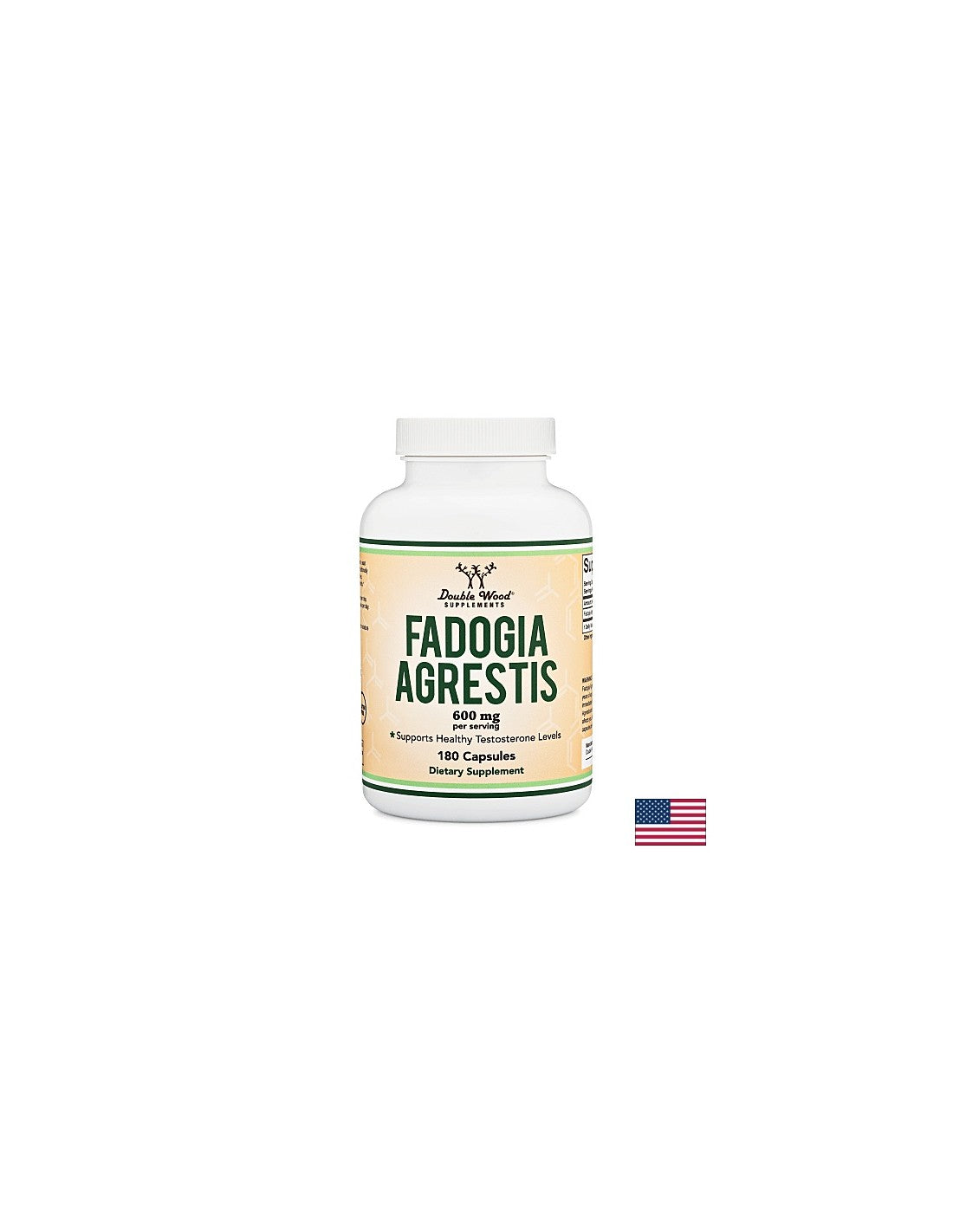 Fadogia Agrestis/ Fadogia Agrestis extract /For male potency/, 180 capsules Double Wood