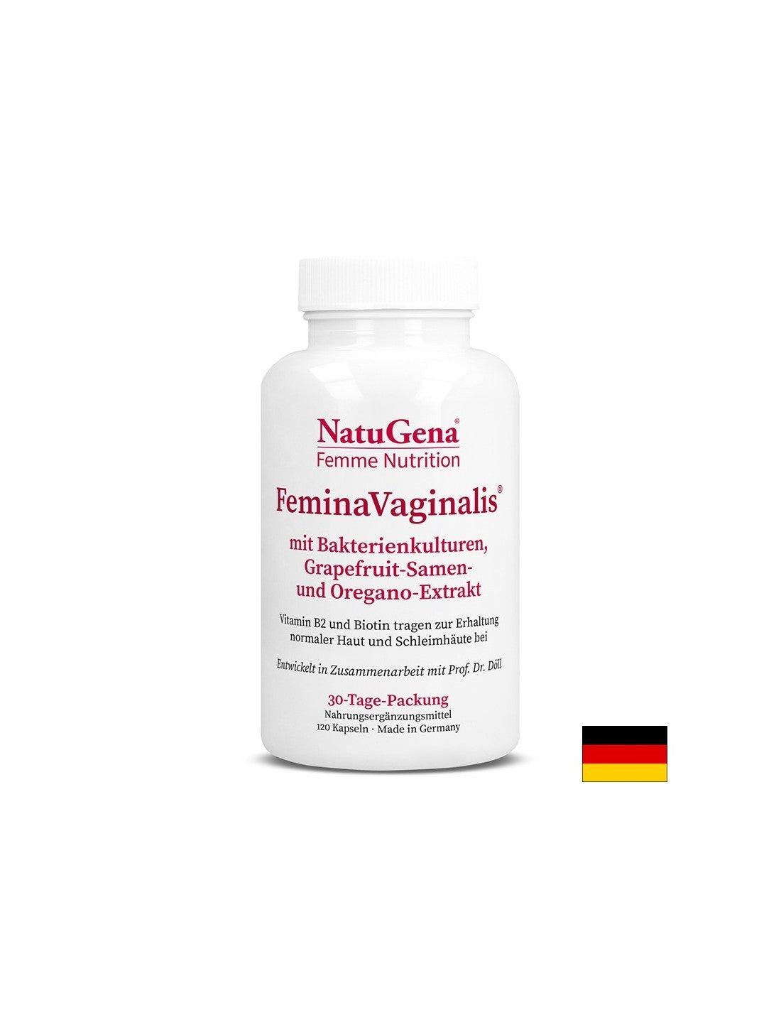 FeminaVaginalis® - Υποστήριξη της γυναικείας υγείας, 120 κάψουλες