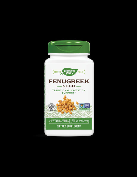 Fenugreek Seed / Сминдух (семена) 610 mg х 320 капсули Nature’s Way - Feel You