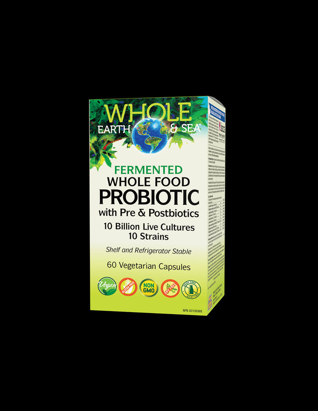 Probiotic with Pre & Postbiotics | 10 Billion Live Cultures, 10 Strains - 60 капсули - Feel You