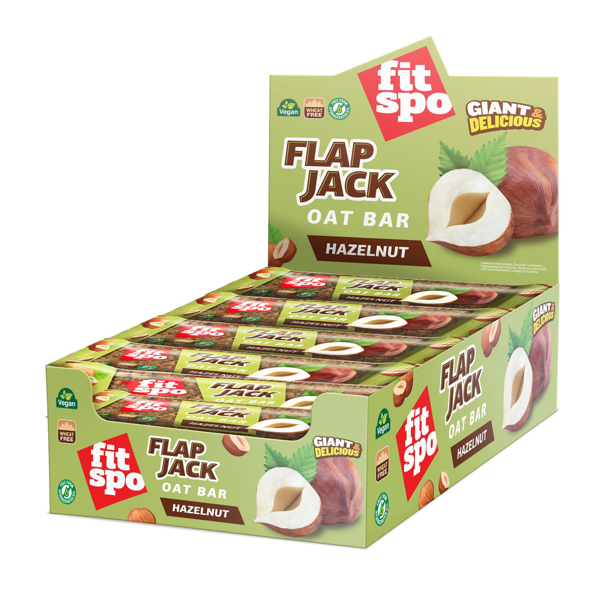 Flap Jack - Energy Oat Bar hazelnut - 80 grams