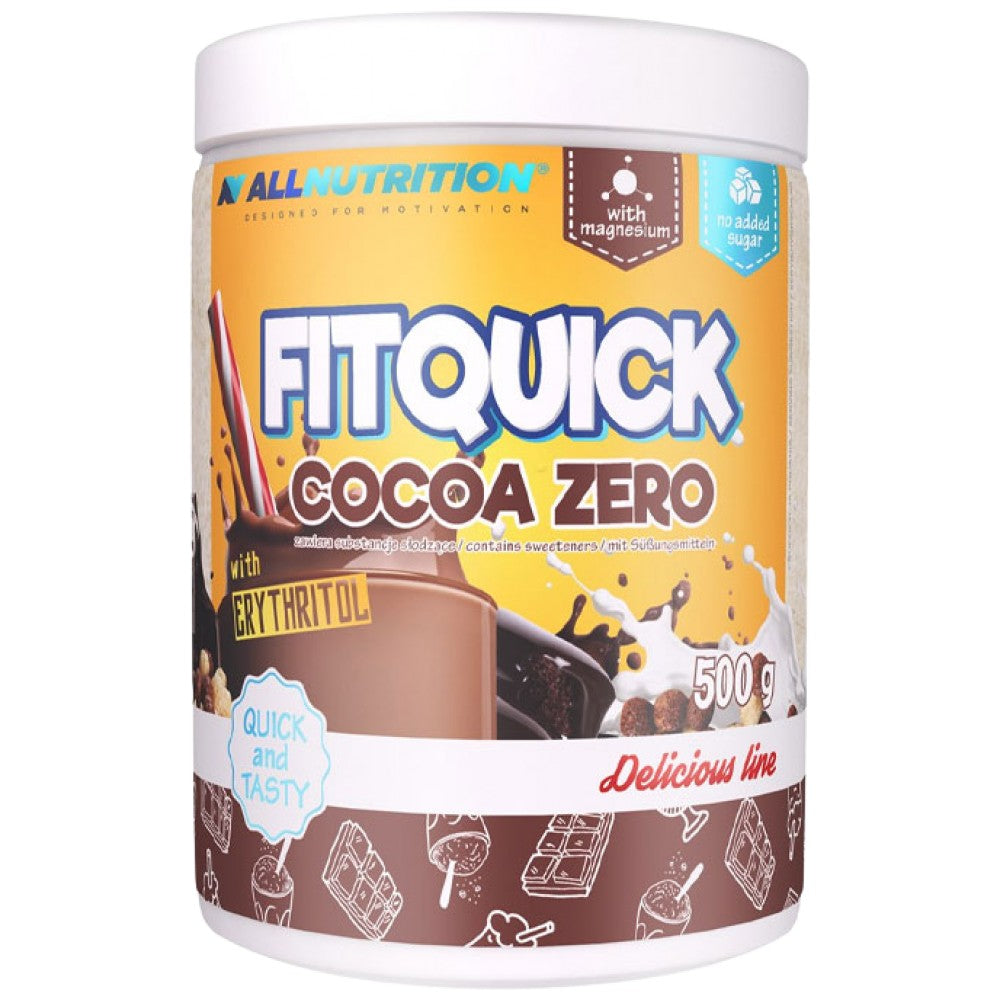 FitQuick Cocoa Zero | with Erythritol - 500 грама - Feel You