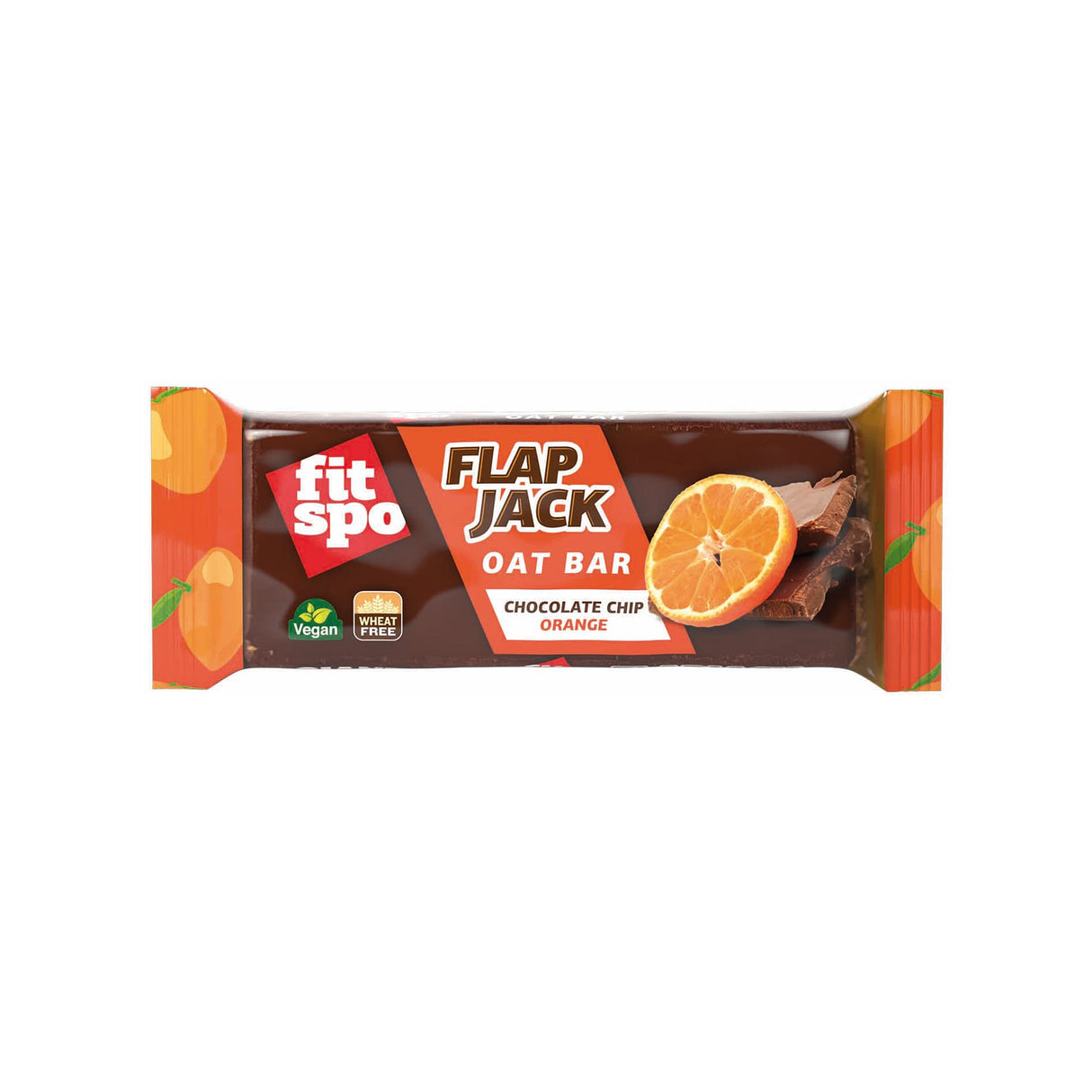 „Flap Jack“ - „Energy Oat“ baro šokoladas su oranžine spalva - 90 gramų