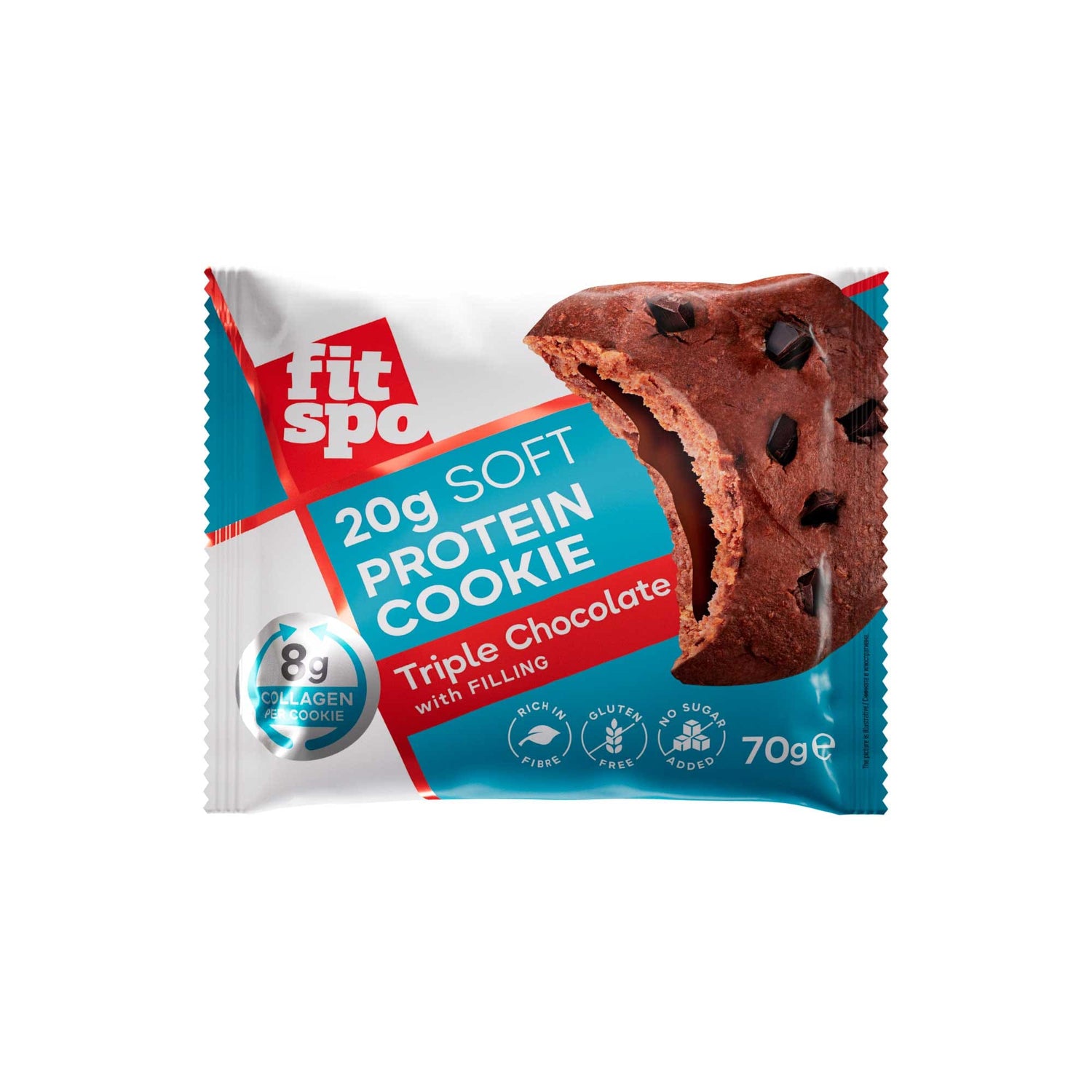 Mëll Protein Cookie | Mat 8G Collogen & Kee Zousatz Zocker - 70 Gramm