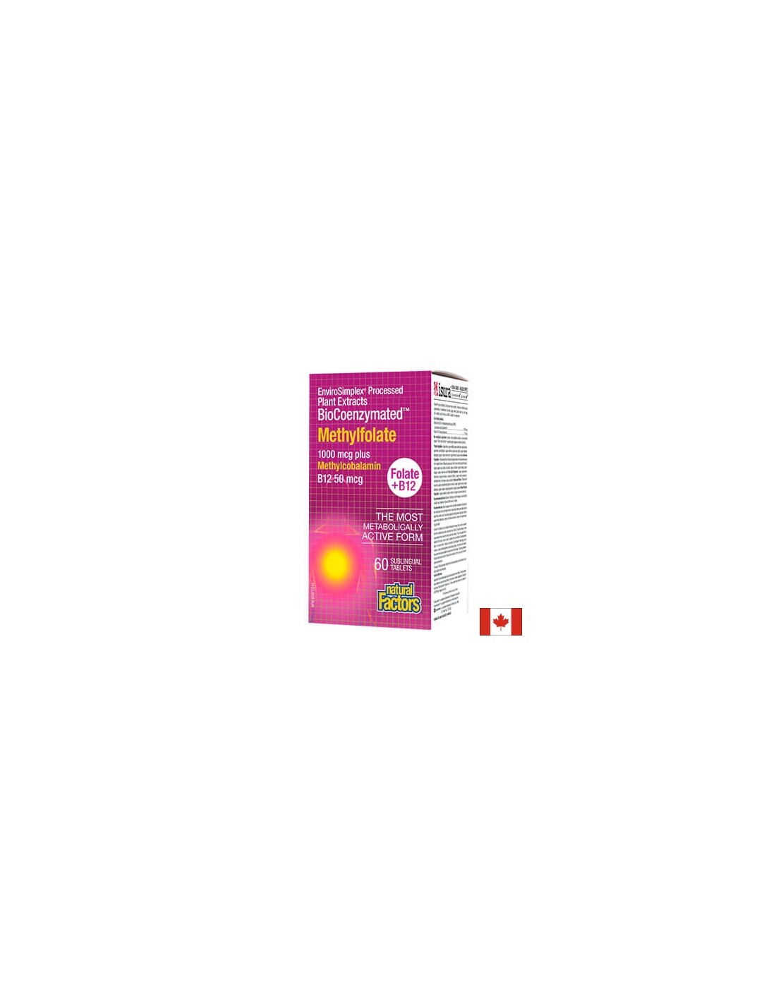 Methylflead 1000 mcg / 50 mcg plus Methylcilabin B12 - 60 Pëllen