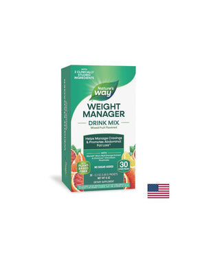 Appetite, weight and belly fat control formula - Weight Manager - 30 sachets with fruit flavor - Nutra Best Europe