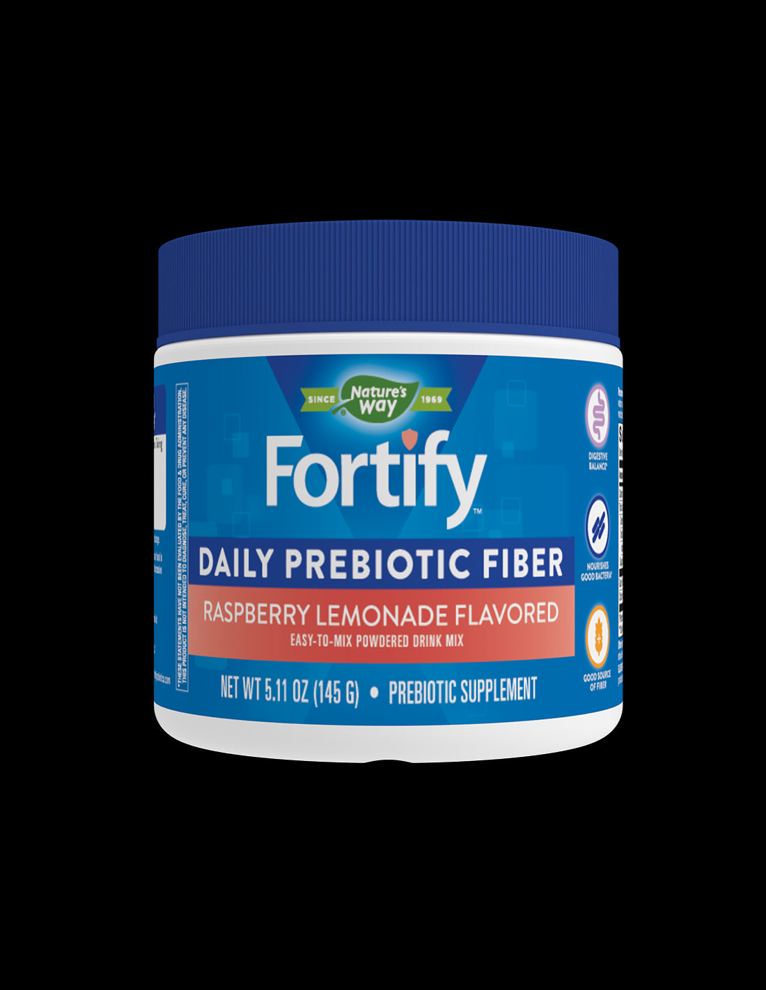 Fortify™ Daily Prebiotic Fiber - Фортифай пребиотични фибри - 145 g Nature’s Way - Feel You