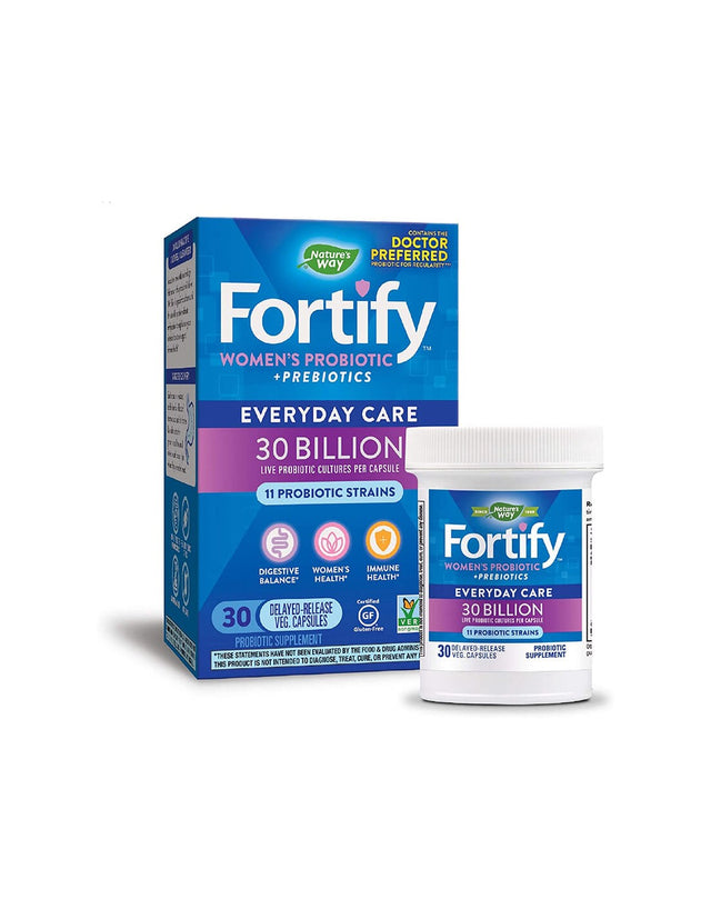 Fortify Women`s 30 Billion Active Probiotics - 30 капсули - Feel You