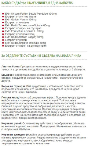 Linea 60 capsules - Nutra Best Europe