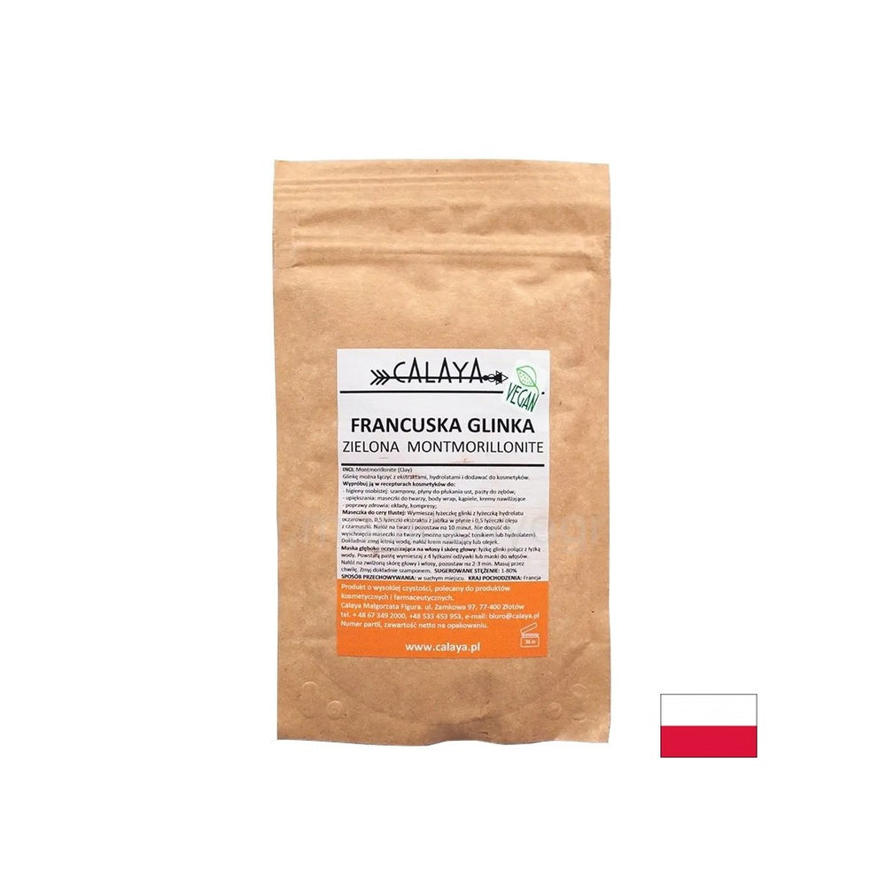 French Montmorillonite Green Clay, 100 g powder