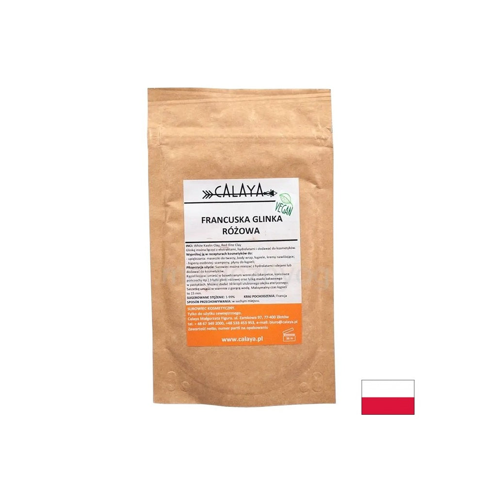 French pink clay, 100 g