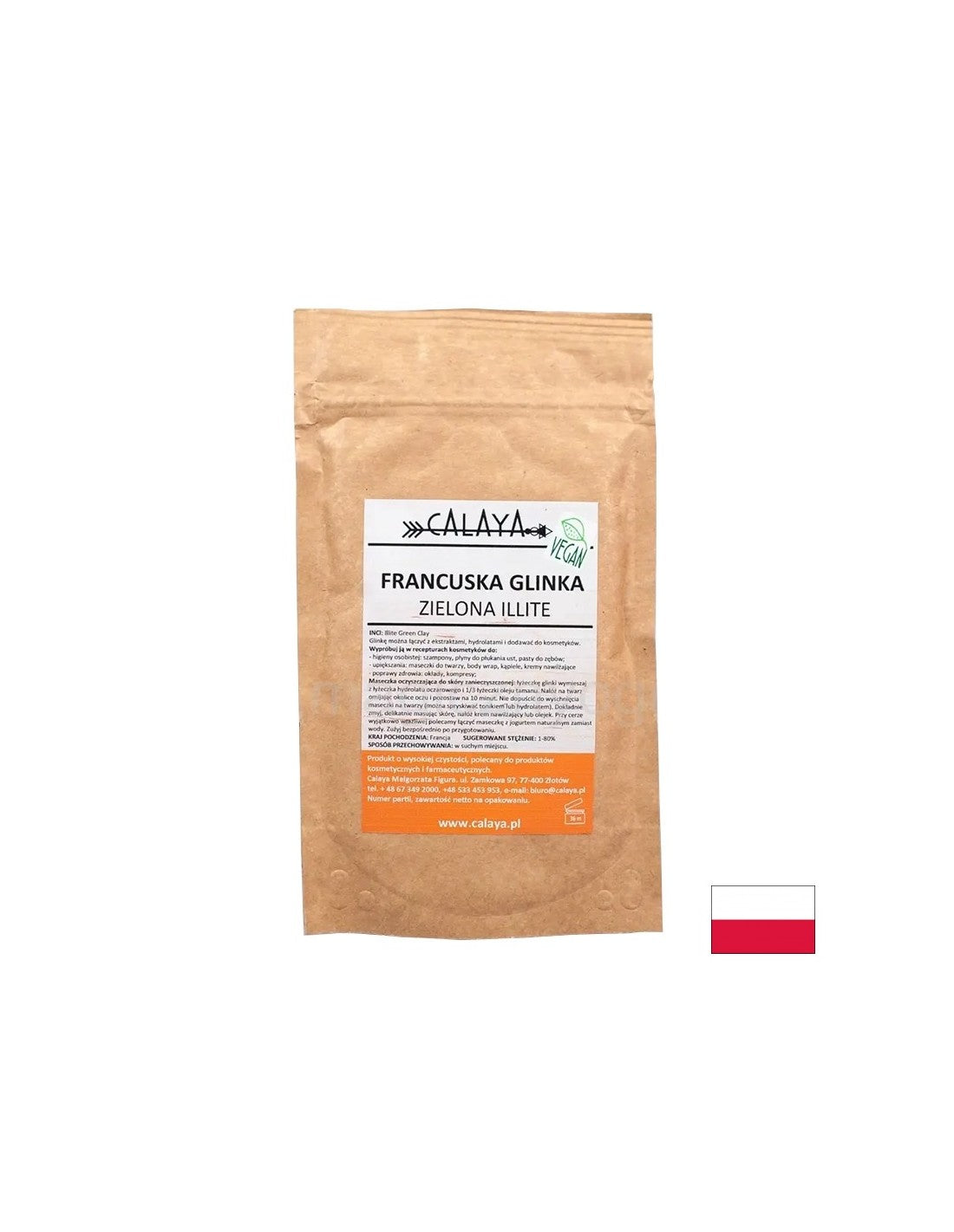 French green clay Illite, 100 g