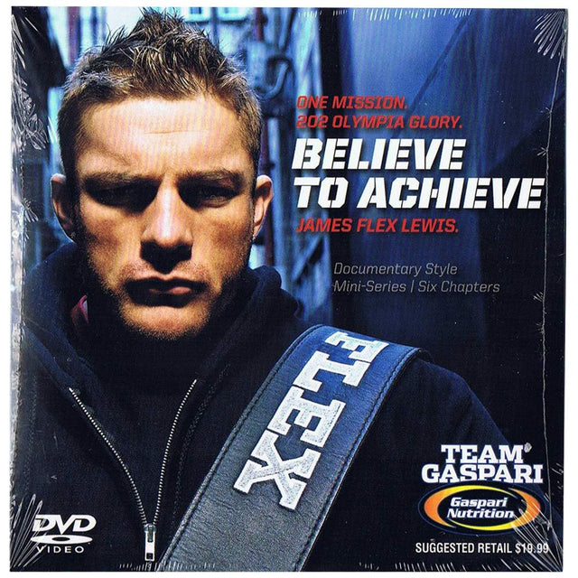 James Flex Lewis - Believe To Achieve DVD - Feel You