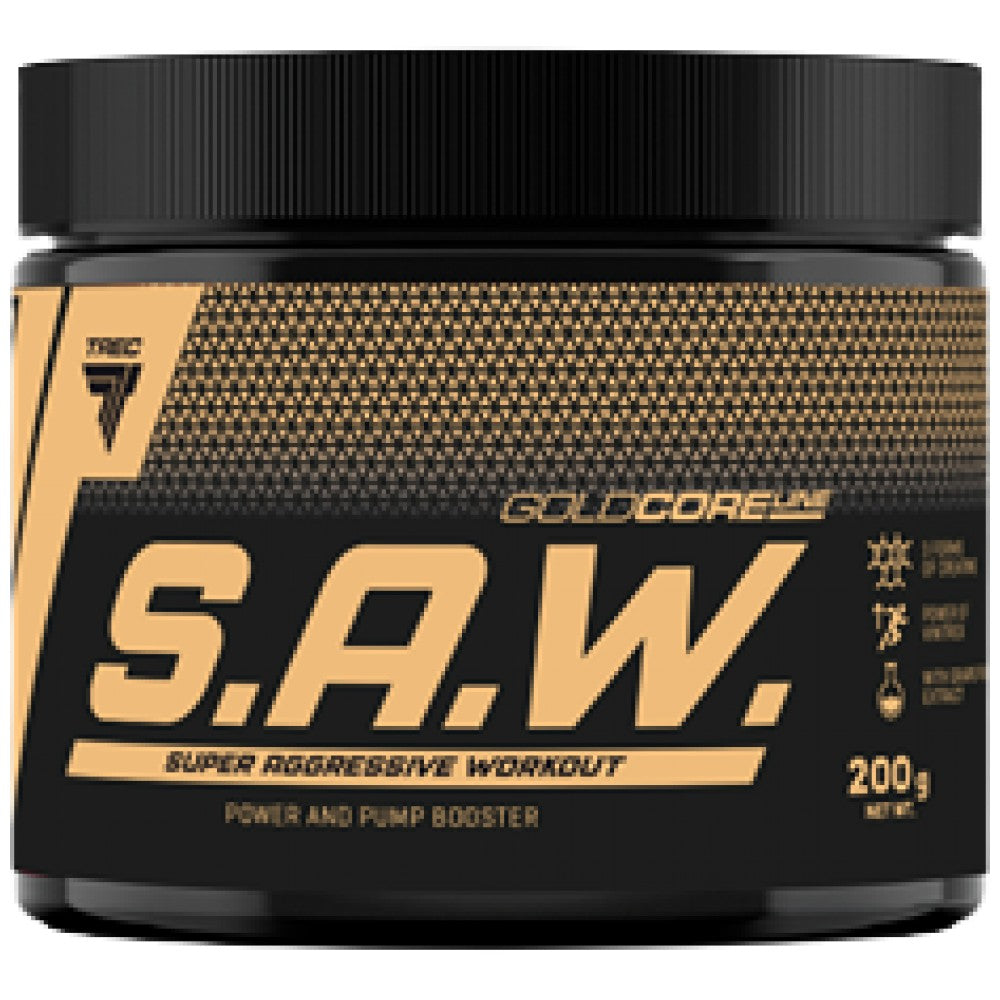 Gold Core | S.A.W. - Super Aggressive Pre-Workout 200 grams