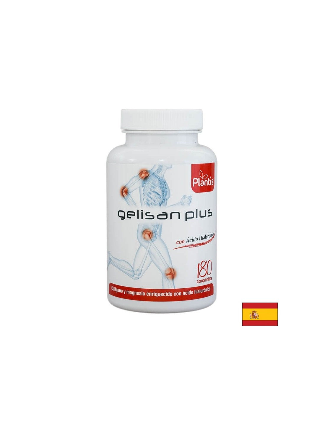 Kolagen, kwas hialuronowy i magnez - kości i stawy - Geli<tc>san</tc> Plus Plantis®, 180 tabletek