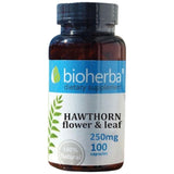 Hawthorn Blummen & Blat 250 mg - 100 Kapselen