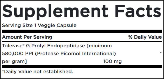 Gluten Rid with Tolerase G - 90 capsules