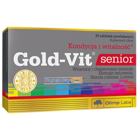 GOLD-Vit Senior 30 Таблетки - Feel You