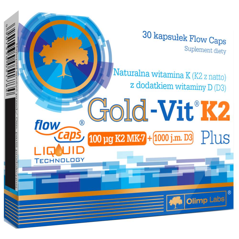 GOLD-Vit K2 Plus 30 капсули - Feel You