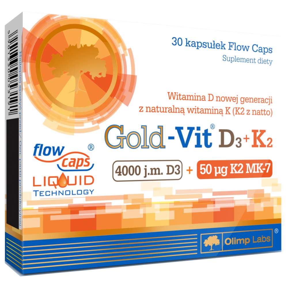 Gold-Vit D3 + K2 30 Kapseln