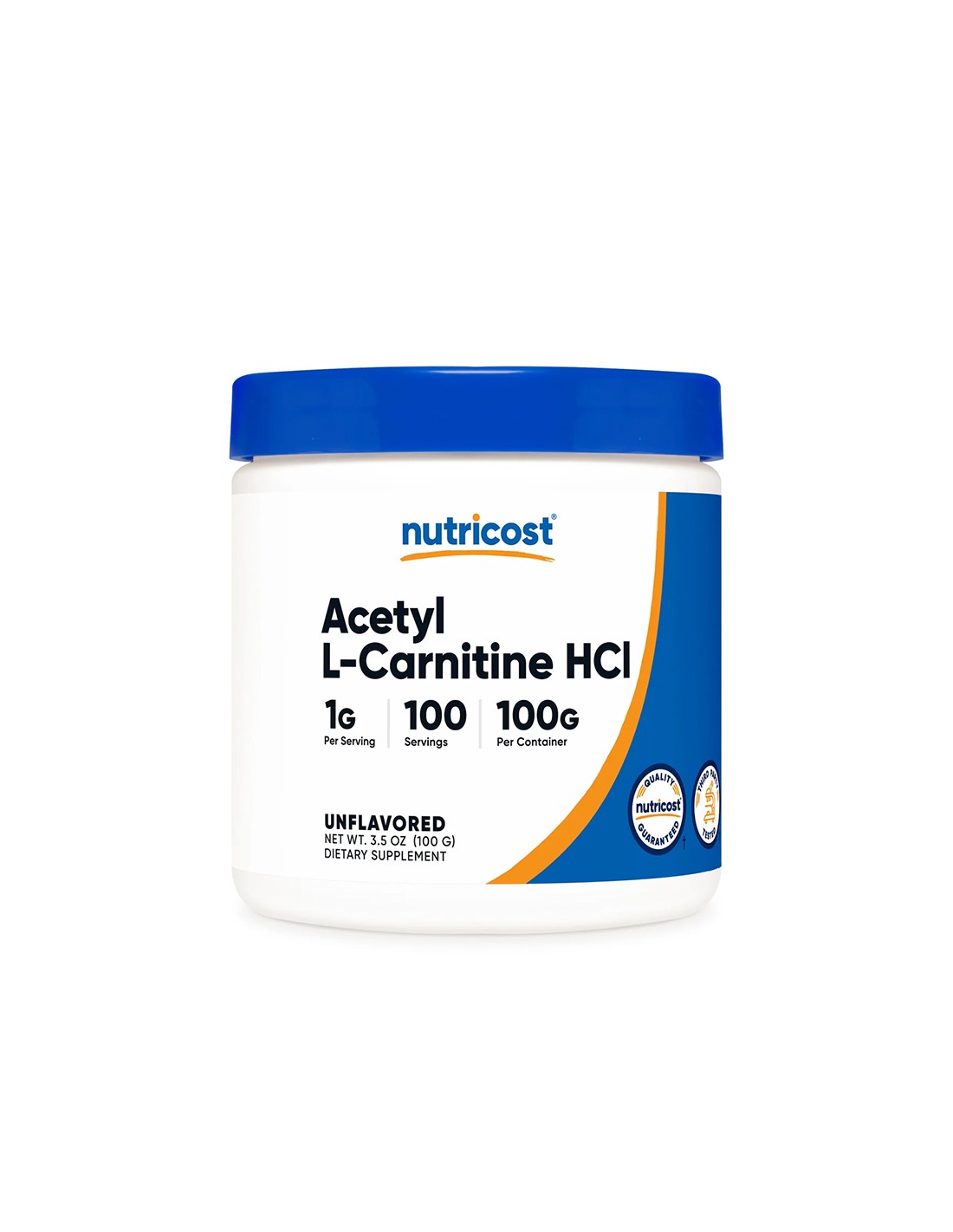 Горене на мазнини - Ацетил-Л-Карнитин (Acetyl L-Carnitine), 100 g прах - Feel You