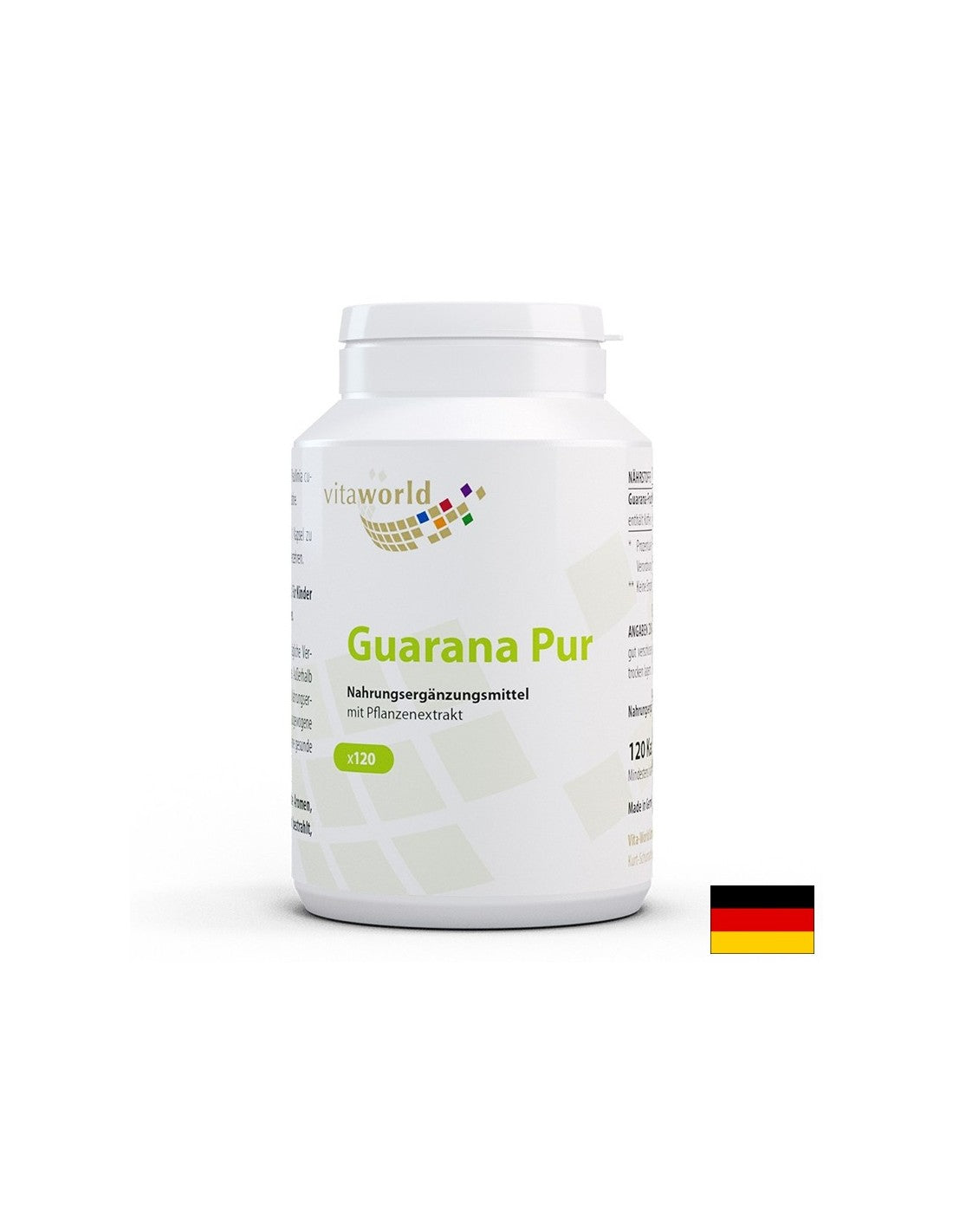 Fat burning and more energy - Guarana, 120 capsules