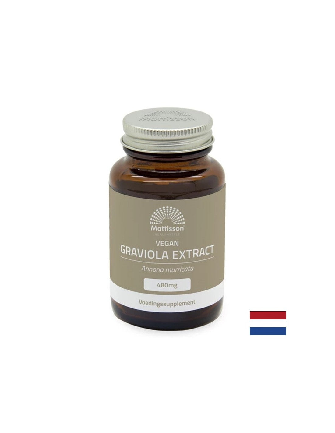 Graviola (ekstrakt voća) - Zaštita antioksidansa i stanična ravnoteža, 480 mg x 60 kapsula