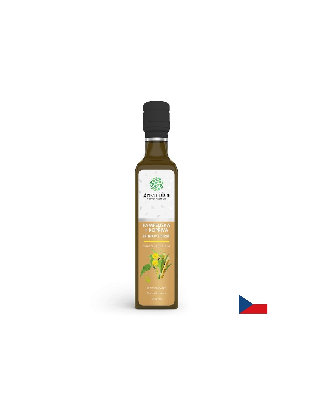 Liver and gallbladder care - Dandelion + Nettle, 250 ml