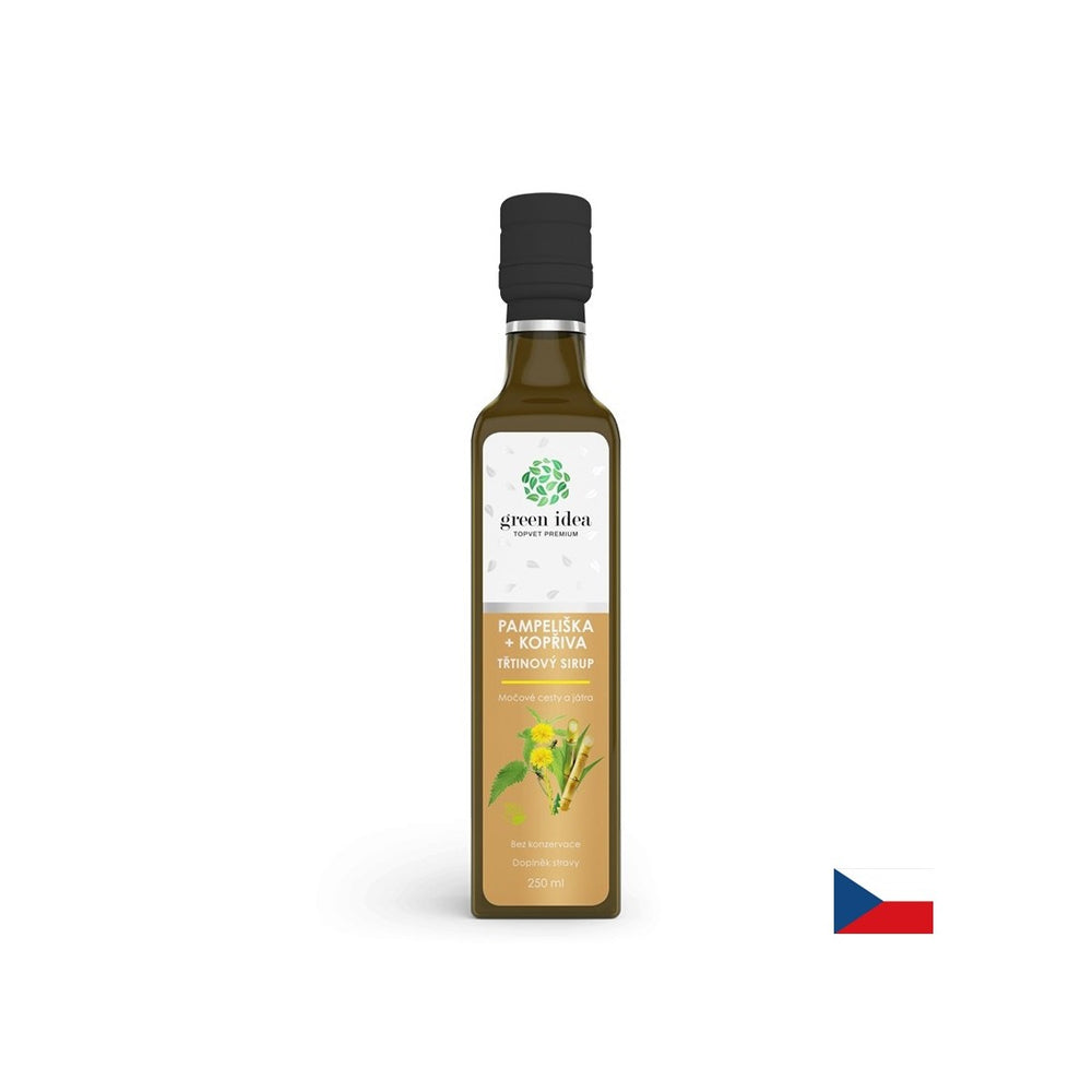 Liver and gallbladder care - Dandelion + Nettle, 250 ml