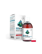 Nega las, kože in nohtov - organski silicij - Silidrop, 5 mg x 500 ml <tc>Aura Herbals</tc>