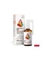 Cura delle ossa e forte immunità - Vitamina D3 per bambini e adulti, spray per la bocca, 50 ml di erbe aura