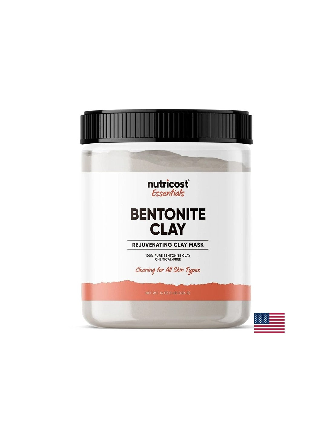 Skin Care - Clay (Bentonite), Face Mask, 454 g Powder