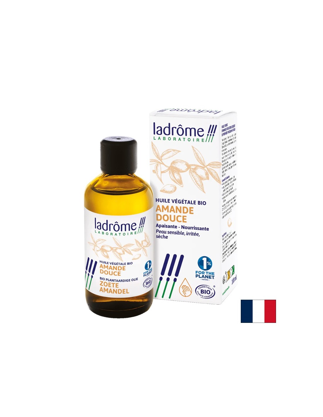 Cura della pelle - mandorle dolce (olio essenziale biologico), 100 ml
